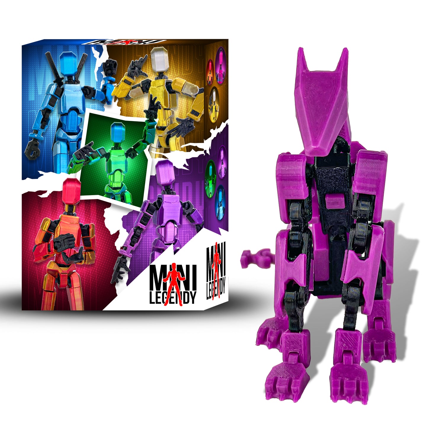 Mini Pupile - Niebieski