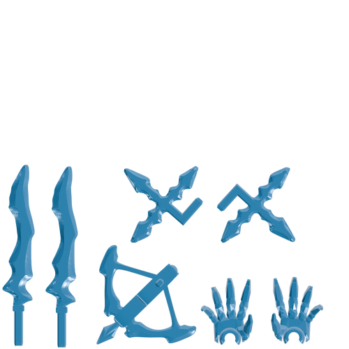 ZESTAW MROŹNYCH BRONI